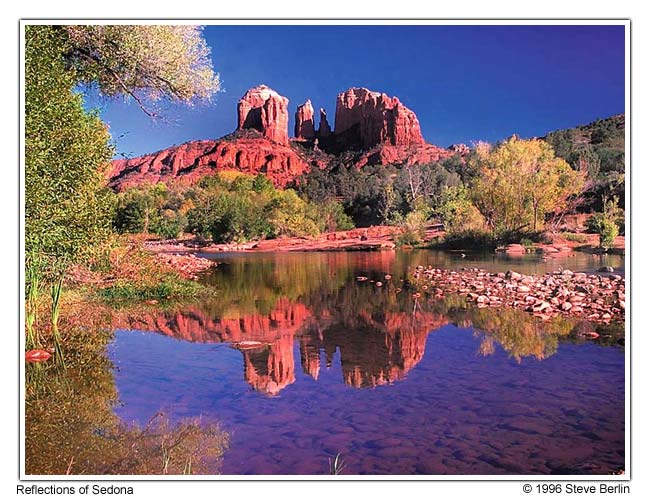 Reflections of Cathedral Rock, Sedona, Arizona